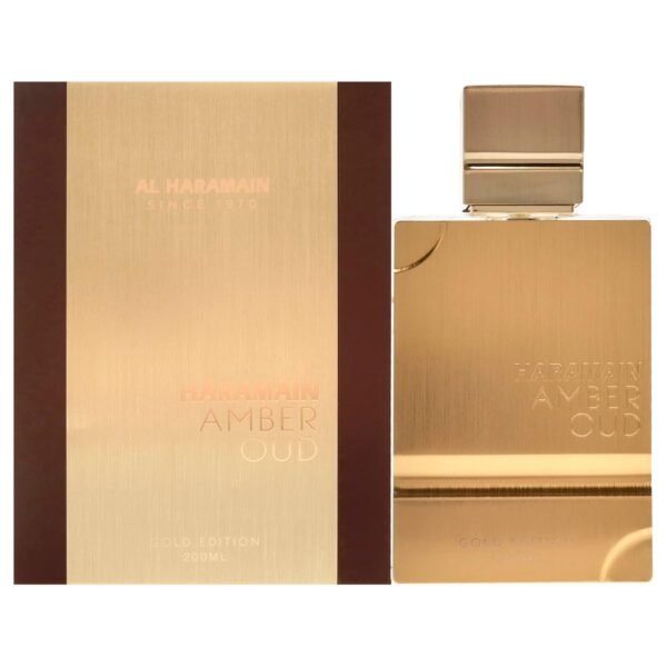 Al Haramain Amber Oud Gold Edition - Arabian Perfume for Women and Men - Eau de Parfum Spray with Notes of Bergamot, Melon, Pineapple, Amber, Woody Accord, and Musk - 6.7 oz - Image 2