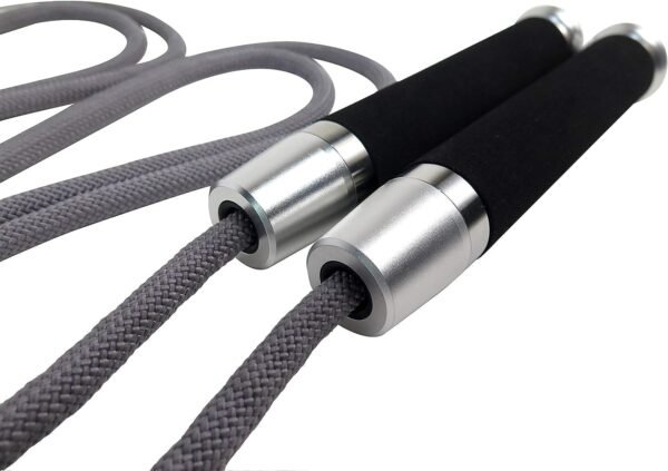 BlitzBite Professional Weighted Jump Ropes 1.41LB Adjustable Speed Skipping Rope Ball Bearings Anti-Slip Handles Boxing MMA Cardio Training Full body Exercise - Image 6
