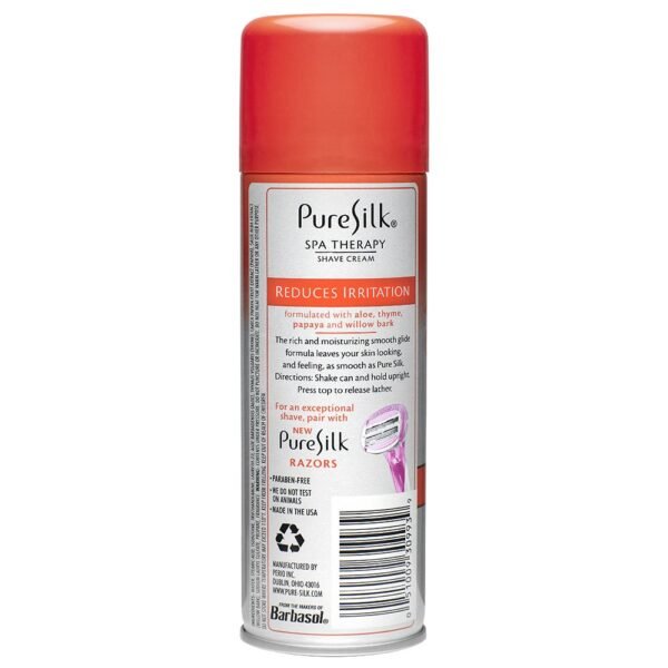 Pure Silk Sensitive Skin Spa Therapy Shave Cream for Women, 7.25 Oz - Image 3