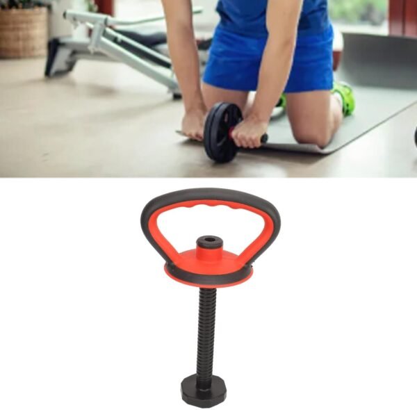 Adjustable Kettlebell Handle, Plate Kettlebell Grip Loadable Ergonomic Weight Strength Training Weightlifting Accessories for Home Gym Set - Image 7