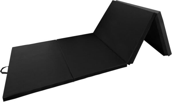 Folding Exercise Aerobics Mat, 4'x8'x2" Extra Thick High Density Gymnastics Mat, Anti Tear Exercise Aerobics Mats for MMA, Stretching, Cheerleading Martial Arts, Gymnastic - Image 3