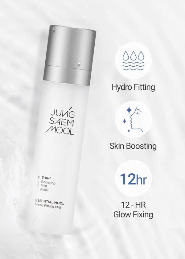 [JUNGSAEMMOOL OFFICIAL] Essential Mool Micro Fitting Face Mist (55ml) | Facial Spray | Hydro Fitting | Skin Boosting | Glow Finish - Image 6