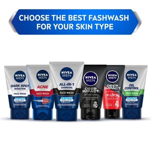 Nivea Men All In 1 Face Wash 100Ml by Nivea - Image 6