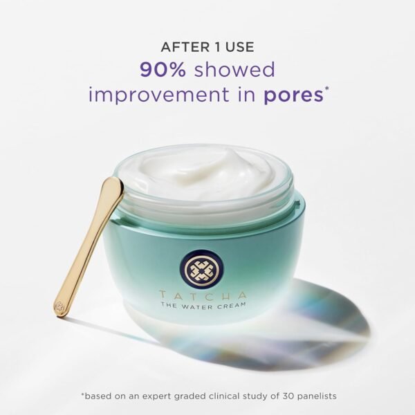 TATCHA The Water Cream | Cream Moisturizer for Face, Optimal Hydration For Pure Poreless Skin - Image 4
