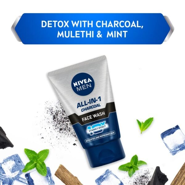 Nivea Men All In 1 Face Wash 100Ml by Nivea - Image 4