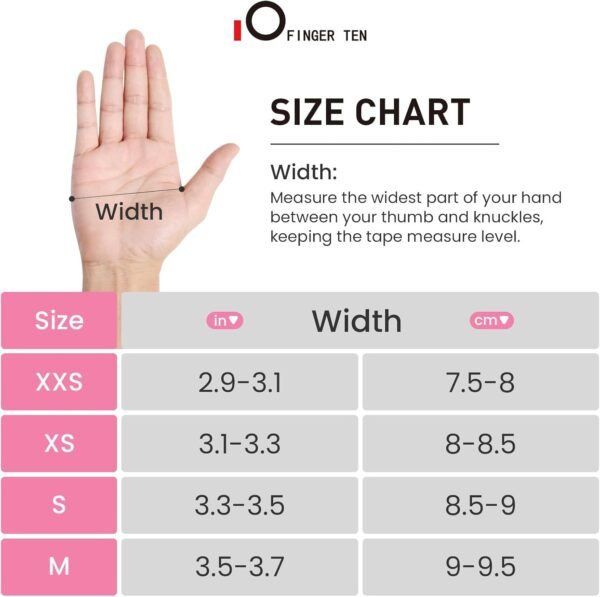 Weight Lifting Gloves for Women Gym Workout with Wrist Support,Padded Half Finger Gloves for Fitness Exercise - Image 8