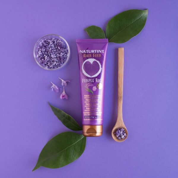 Naturtint Hair Food Deep Conditioning Mask (5.07 Fl Oz), Purple Rice Moisturizing - Naturally Derived Ingredients, Free of Parabens and Artificial Fragrances - Image 4