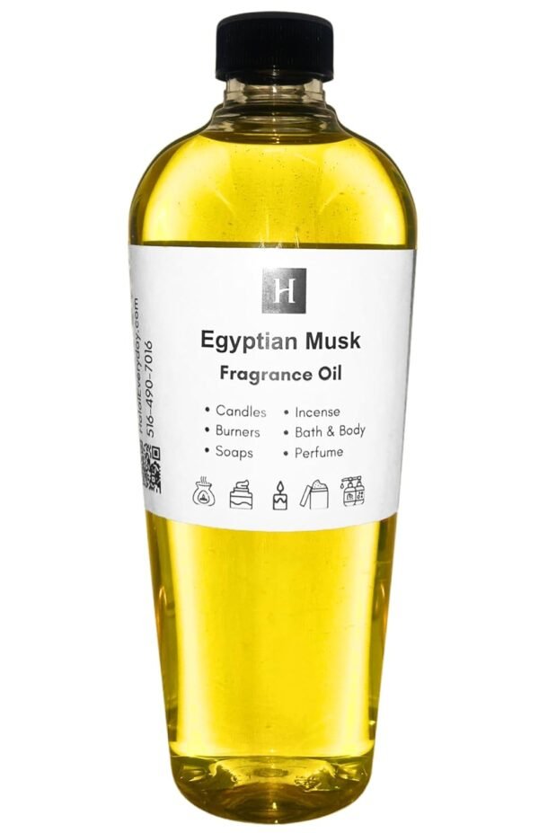 HalalEveryDay Egyptian Musk Perfume Body Oil Luxurious Fragrance for All-Day Elegance Skin Soothing Gentle Long-Lasting Aerosol Free All NaturalScent 8oz Bottle - Image 2