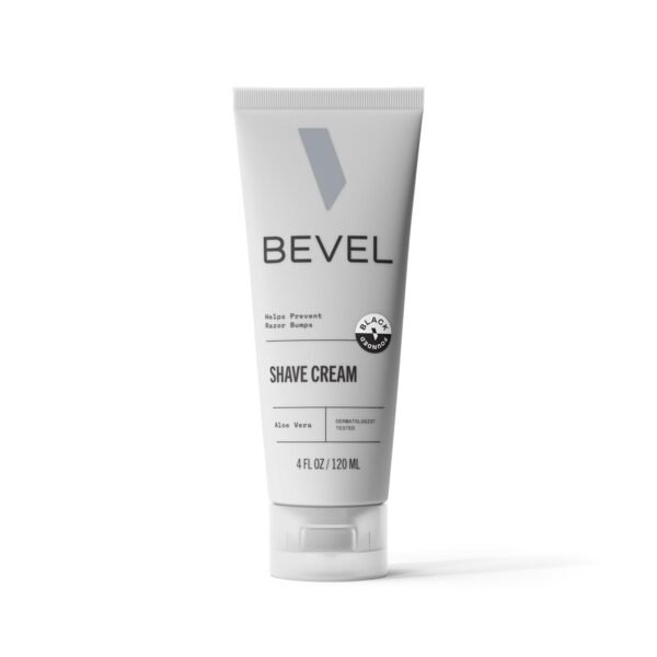 Bevel Shaving Cream for Men, Moisturizing Shave Cream with Aloe Vera and Vitamin E to Soothe Skin and Prevent Razor Bumps, 4 Fl Oz (Packaging May Vary) - Image 2