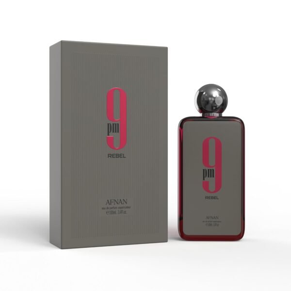 Afnan 9 PM Rebel Unisex Eau De Parfum, 3.4 Fl. Oz - Image 4