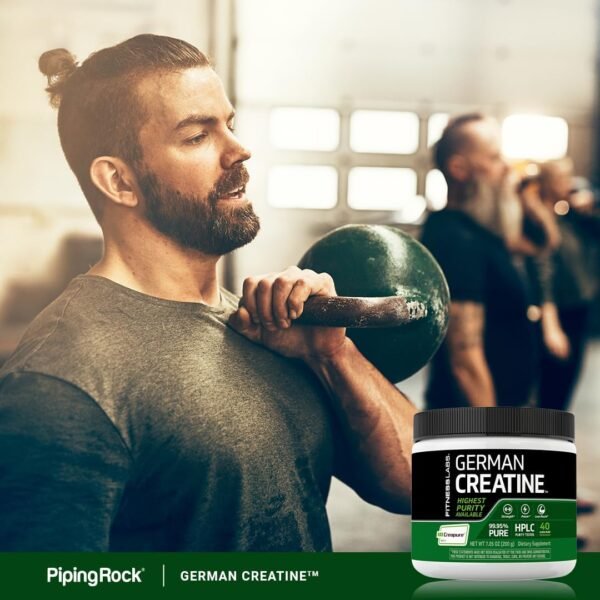 Fitness Labs German Creatine Powder | 7.05 oz | 39 Servings | Creapure | Monohydrate Powder | Non-GMO, Gluten Free Supplement - Image 7
