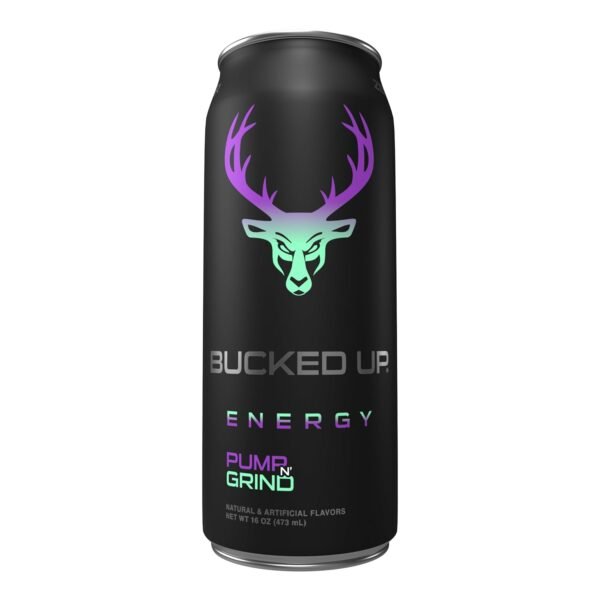 Bucked Up Energy Drink 300mg (Pump N Grind) (12 CT) - Image 4