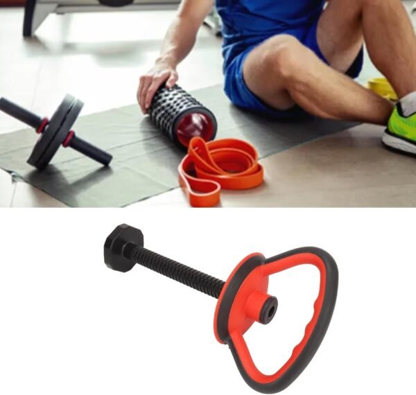 Adjustable Kettlebell Handle, Plate Kettlebell Grip Loadable Ergonomic Weight Strength Training Weightlifting Accessories for Home Gym Set - Image 6