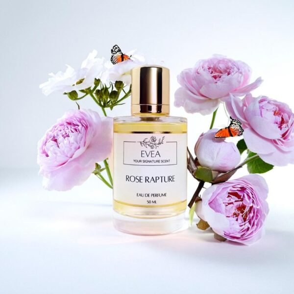 EVEA - Eau de Parfum - Rose Rapture - Inspired by Victor&Rolf's Flowerbomb' - Luxury Floral & Woody Perfume with Peony, Rose, Paraben Free, Vegan Fragrance for Women - 50ml Spray | 1.7 fl. oz - Image 4