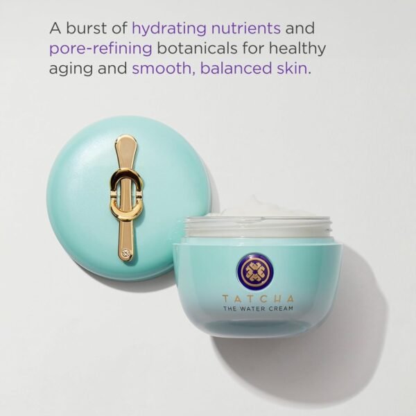 TATCHA The Water Cream | Cream Moisturizer for Face, Optimal Hydration For Pure Poreless Skin - Image 3