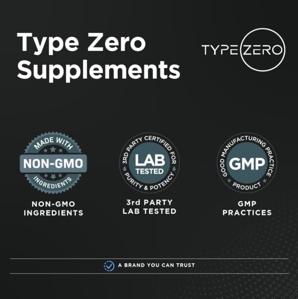 Type Zero Creatine Monohydrate (Unflavored) 1 KG, 5000mg (5g) Per Serving, Micronized, Zero Sugar, Keto Friendly & Gluten Free, 200 Servings - Image 7