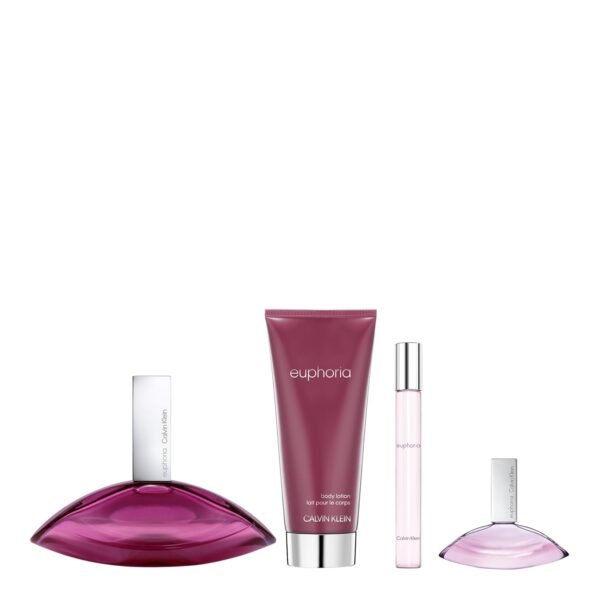 Calvin Klein Euphoria Eau de Parfum – Chypre Women's Perfume – With Notes of Pomegranate, Black Orchid, Lotus Blossom & Mahogany Wood – Long Lasting Fragrance - Image 3
