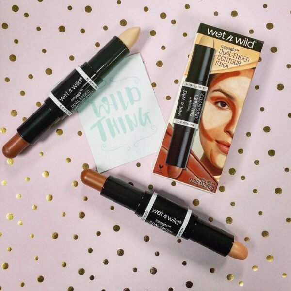 wet n wild MegaGlo Dual-Ended Contour Stick, Light Medium, Cruelty-Free - Image 9