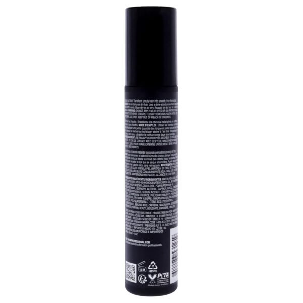 Rusk Anti-Frizz Serum, Smooth + Control, For Damp or Dry Hair, Smoothes and Prevents Frizz, 5 oz. - Image 3