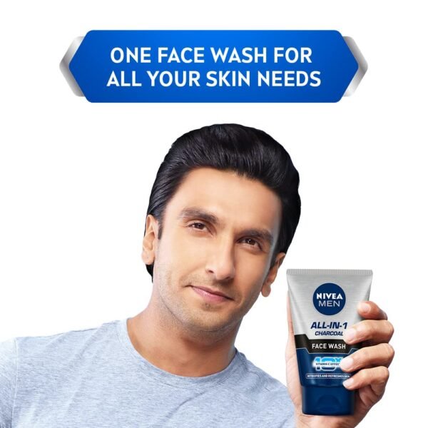 Nivea Men All In 1 Face Wash 100Ml by Nivea - Image 3