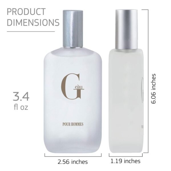 Parfums Belcam G Eau, Inspired by Designer Fragrance, Eau de Toilette Spray, 3.4 Fl Oz - Image 6