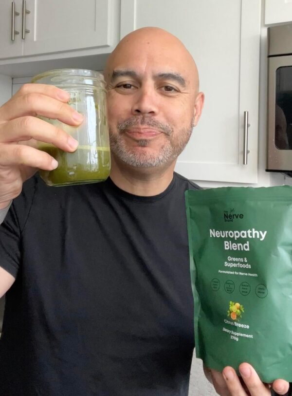 Neuropathy Superfood Blend Greens Powder for Peripheral Neuropathy with 600mg of R Alpha Lipoic Acid - Image 5