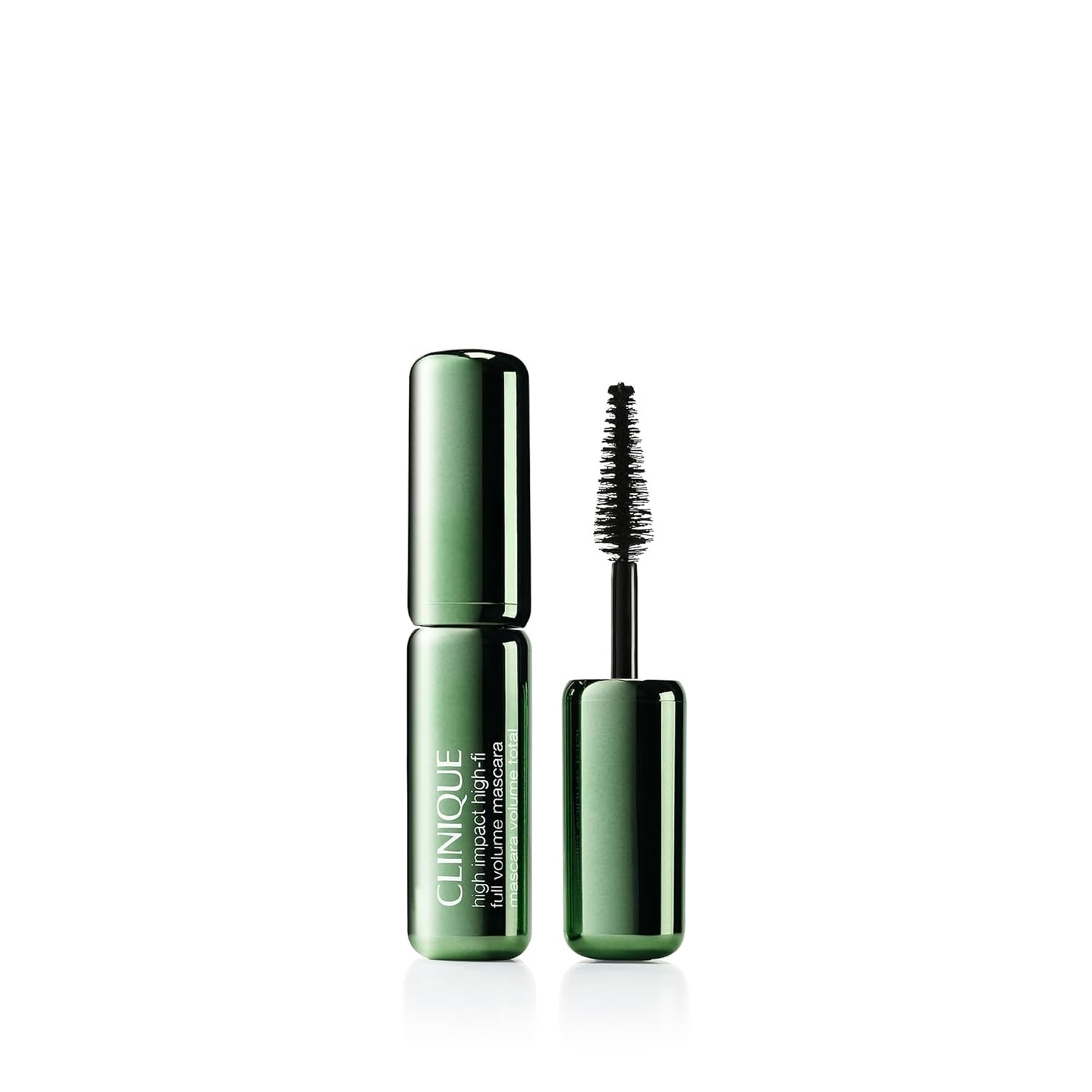 Clinique High Impact High-Fi Full Volume Water-Resistant Mascara | Volumizing, Non-Clumping, Smudge-Proof + Safe For Sensitive Eyes, Mini Travel Size, Black, 0.17 Fl Oz - Image 2