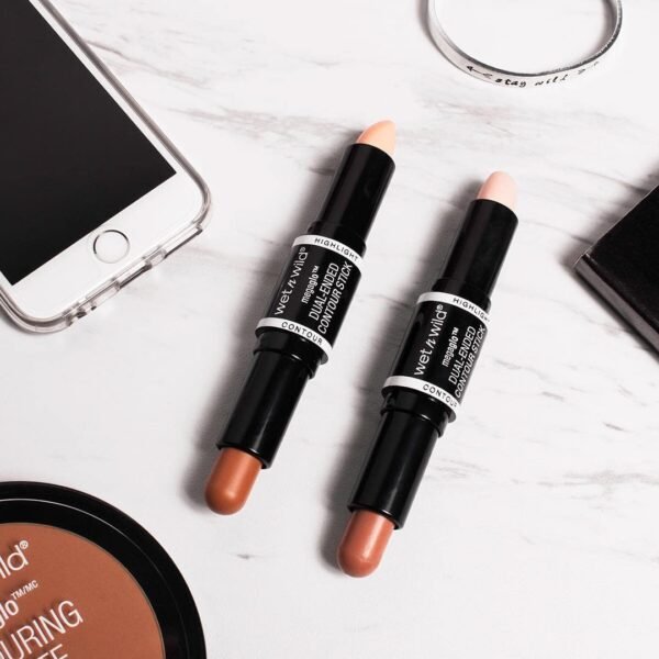 wet n wild MegaGlo Dual-Ended Contour Stick, Light Medium, Cruelty-Free - Image 7