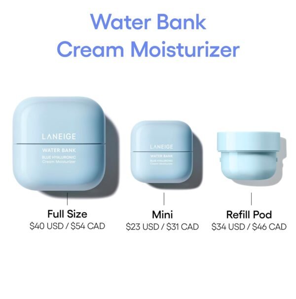 LANEIGE Water Bank Blue Hyaluronic Moisturizer: Barrier-Boosting Hydration, Squalane, Ceramide, Dermatologist-tested - Image 11