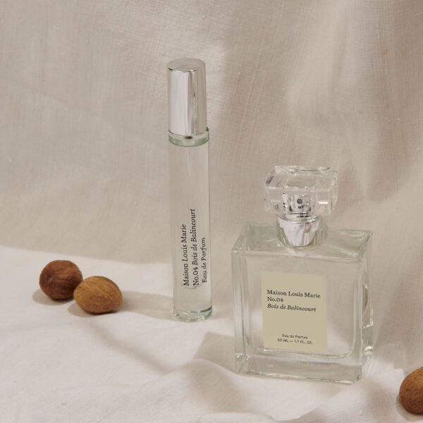 Maison Louis Marie - No.04 Bois de Balincourt Natural Eau de Parfum Travel Spray | Luxury Clean Beauty + Non-Toxic Fragrance (0.34 fl oz | 10 ml) - Image 4