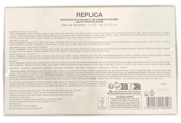 REPLICA 5-Piece Discovery Fragrance Set - 5 Unisex Fragrances - Image 3