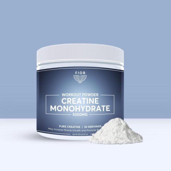 FIOR Pure Creatine Monohydrate Powder - Micronized Creatine for Men & Women, Pure Non-GMO, Vegan & Gluten Free Creatine Powder, 5 Grams per Serving, 30 Servings - Image 2