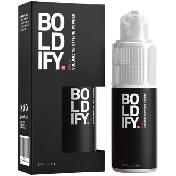 BOLDIFY Hair Texture Powder and Volumizer - Styling for Thinning Hair - Volumizing Powder for Women & Men - Travel Size - Image 2