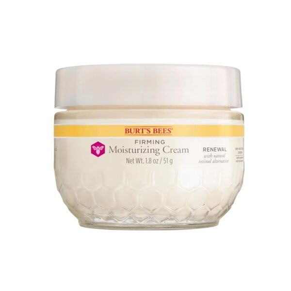 Burt's Bees Renewal Firming Face Cream, Anti-Aging Retinol Alternative, Moisturizing Natural Origin Skin Care, 1.8 Ounce (Packaging May Vary) - Image 18