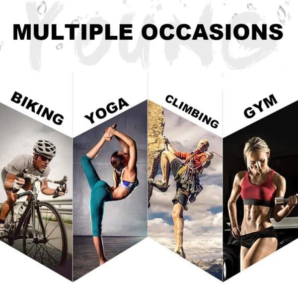 Peicees 10 Pack Microfiber Cooling Towels for Neck Sports Gym Workout Cooling Towel, Fast Drying Super Absorbent Compact Lightweight for Climbing Camping Travel Beach Swimming Backpacking - Image 7