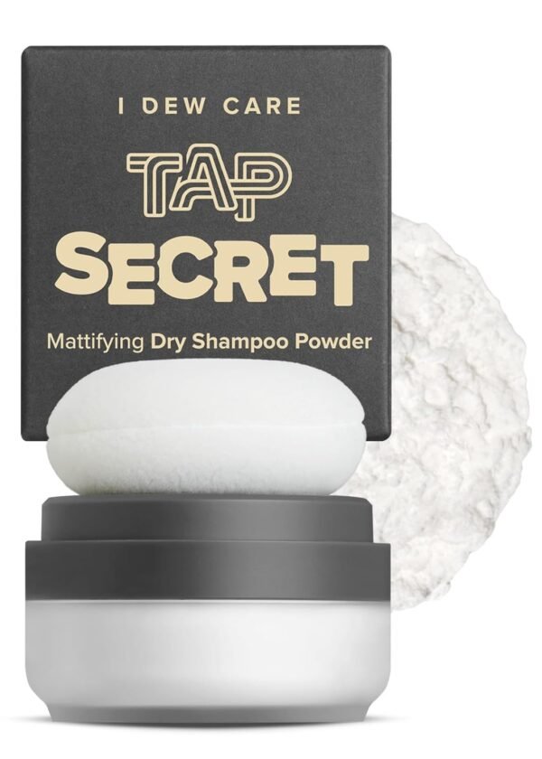 I DEW CARE Root Touch Up & Dry Shampoo Powder Set - Tap Secret Blonde + Original | Covering for Grey hair, Strengthening & Volumizing, Oil Control, Refillable, Travel size - Image 7