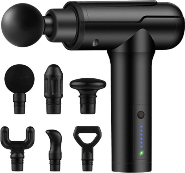 Massage Gun, Birthday Gifts for Women, Massager for Pain Relief Deep Tissue, Percussion Massage Gun Care Gifts for Mom & Dad, Handheld Massagers, Black - Image 2