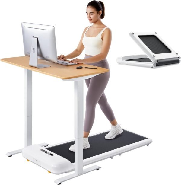 WALKINGPAD C2 Folding Walking Pad, Under Desk Treadmill for Home/Office, Portable Walking Treadmill Ultra Slim Walking Jogging Machine Remote Control LED Display - Image 2