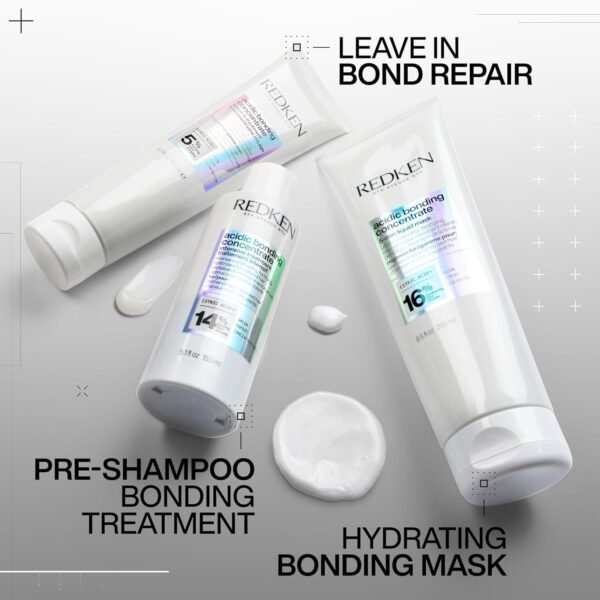 Redken Bonding Leave In Conditioner for Damaged Hair | Hair Repair | Strengthens Weak and Brittle Hair | Acidic Bonding Concentrate | Leave In Treatment | For All Hair Types - Image 10