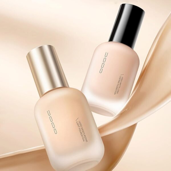 UODO Liquid Foundation - UODO Moisturizing Light Foundation/UODO Matte Long Lasting Foundation, UODO Foundation, Invisible Foundation Makeup Uodo, Uodo Maquillaje (Moisturizing C01 White) - Image 8