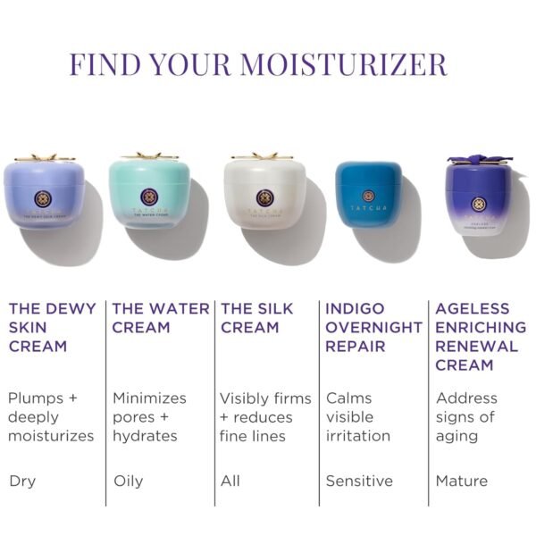 TATCHA The Water Cream | Cream Moisturizer for Face, Optimal Hydration For Pure Poreless Skin - Image 8
