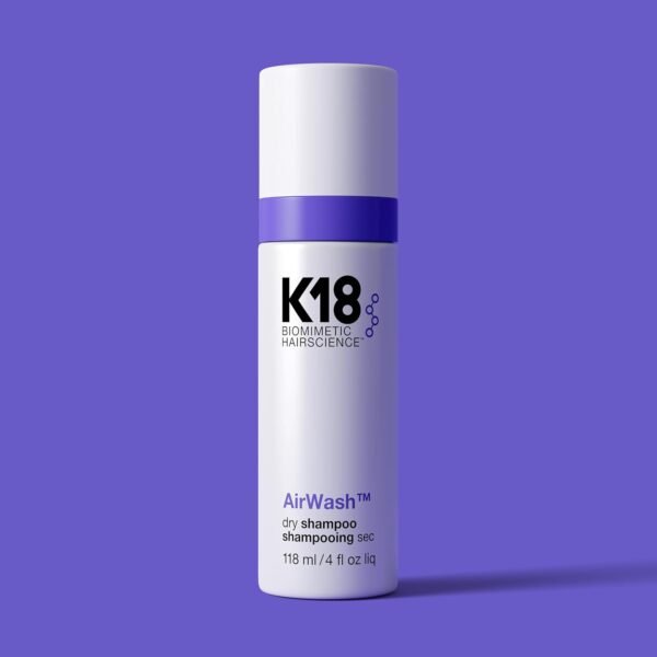 K18 AirWash™ Dry Shampoo, Non-Aerosol, Balances Scalp & Controls Excess Oil Production, 4 Fl Oz - Image 2