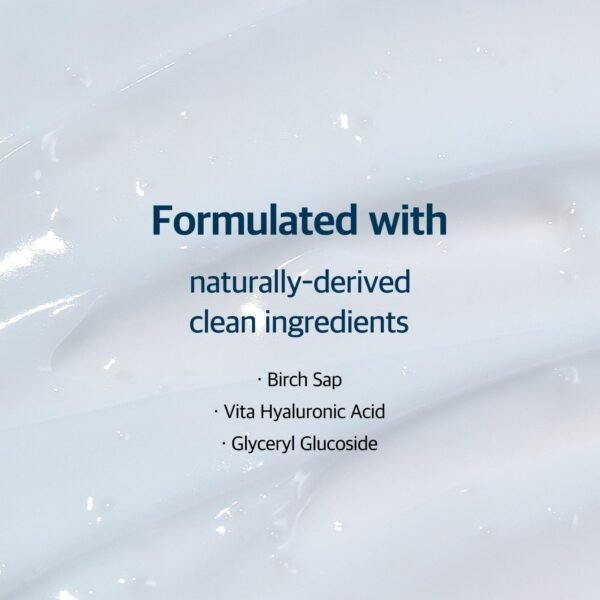 ROUND LAB Birch Juice Moisturizing Cream 2.7 Fl Oz, 48-Hour Deep Hydrating Face Moisturizer with Birch Sap & Vita Hyaluronic Acid for Acne-Prone Skin, Reduces Sebum, Oil, Blackheads, Korean Skin Care - Image 4