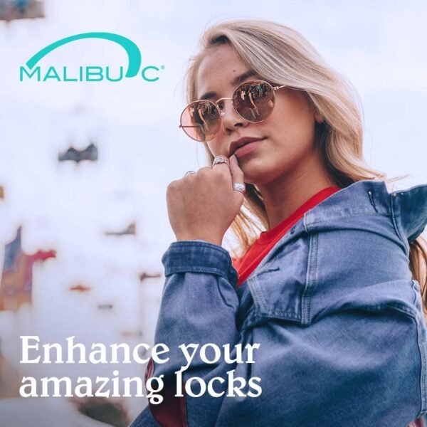 Malibu C Miracle Repair Reconstructor, Blonde Enhancer - Nourishing Repair Treatment for Damaged Blonde Strands - Reduces Discoloration - Image 10