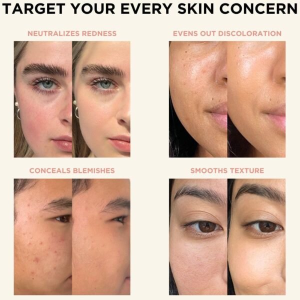 Re-set Full Coverage Matte Foundation - Oil-Free Liquid Foundation with Double-Dose Pigments for Smooth, Natural Finish - Long-Lasting Foundation for Sensitive, Acne-Prone Skin by Haleys (4.25) - Image 5