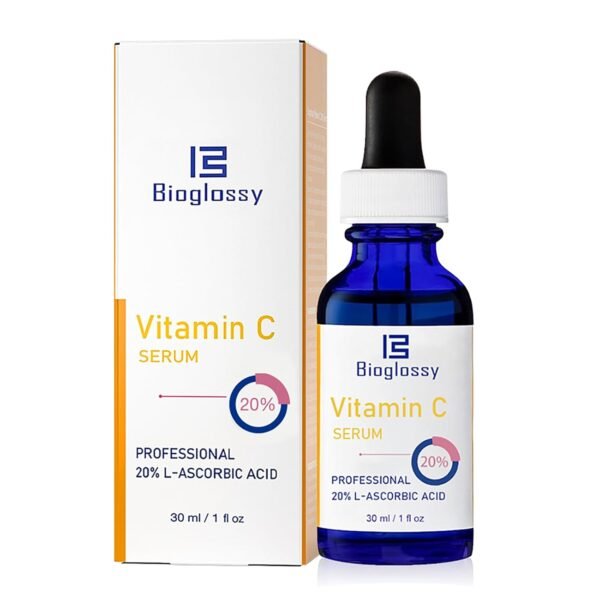 Vitamin C Serum 20%, Professional Vitamin C Face Serum Anti Aging Skin Care, Enhance Skin Radiance Reduce Fine Lines & Wrinkles for Women - Image 7
