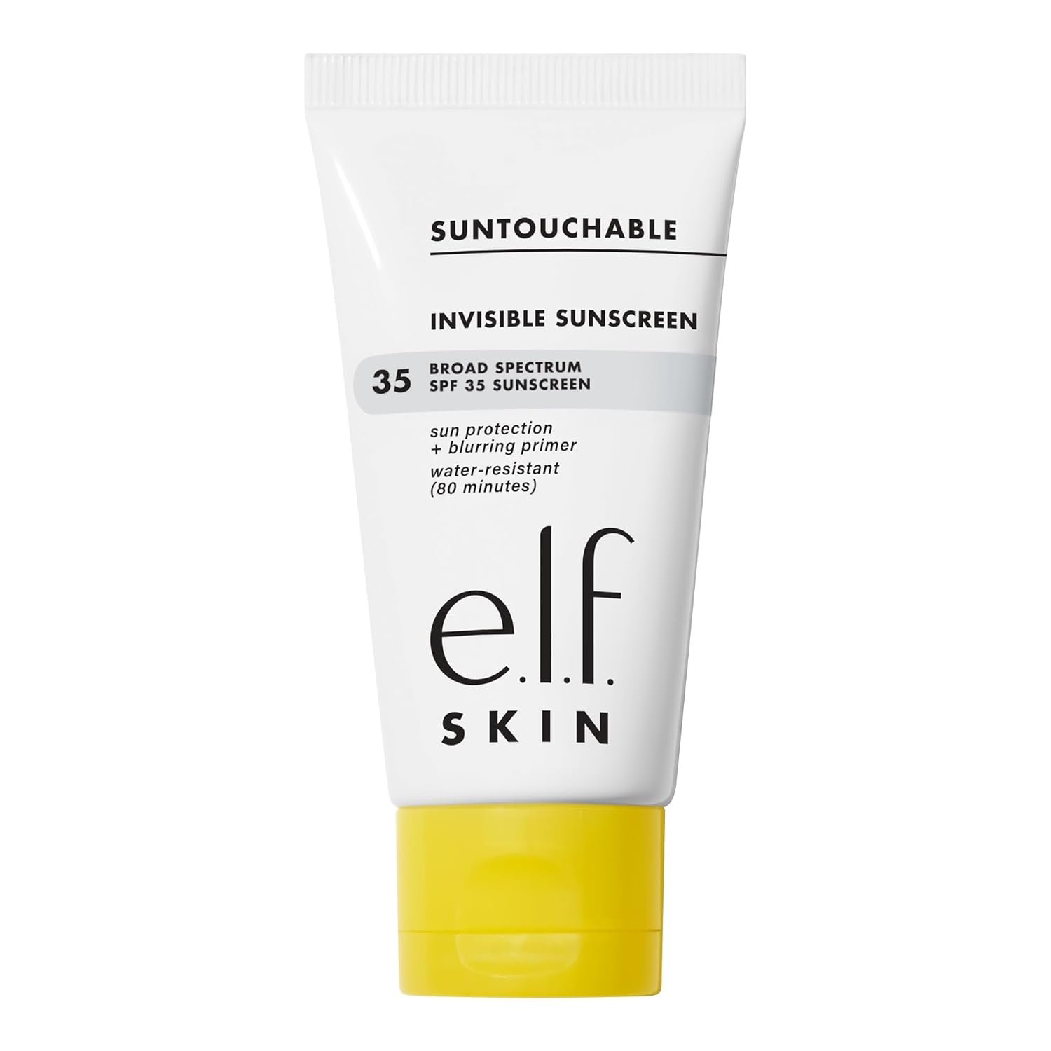 e.l.f. SKIN Suntouchable Invisible SPF 35, Lightweight, Gel-based Sunscreen For A Smooth Complexion, Doubles As A Makeup Primer, Vegan & Cruelty-Free, Packaging May Vary - Image 2