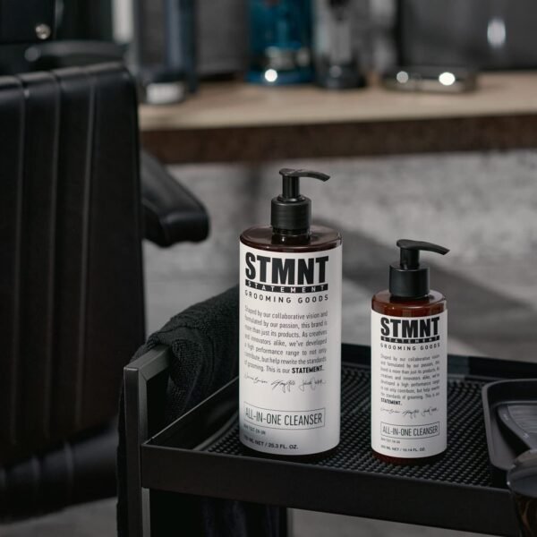 STMNT Grooming Goods All-In-One Daily Cleanser | SLS/SLES Sulfates Free | Extra Caring Formula w/Activated Charcoal & Menthol - Image 7