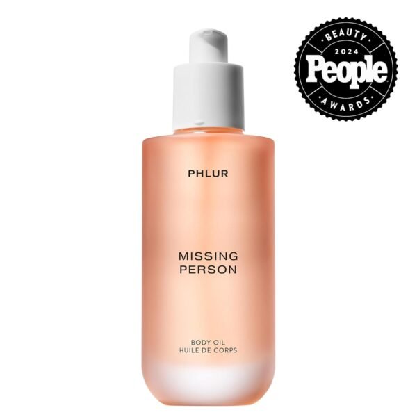 PHLUR Missing Person Body Oil - Lightweight & Nourishing - With Ceramide-Rich Oils & Skin-Mimicking Lipids - Bergamont, Musk, Orange & Sandalwood Floral Scented Body Oil (4 Fl Oz) - Image 3