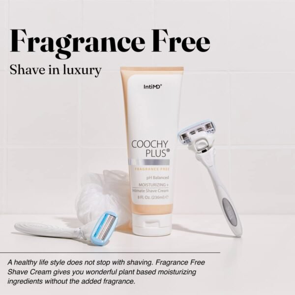 Coochy Plus Intimate Shaving Complete Kit - FRAGRANCE FREE & After Shave Protection Soothing Moisturizer Mist – Antioxidant Formula Prevents Razor Burns, Itchiness & Ingrown Hairs - Image 8